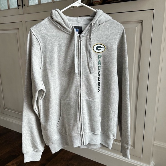 Women’s • Green Bay Packers • Team Apparel • Zip up • Hooded Sweatshirt - Picture 4 of 10